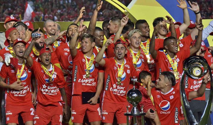 América de Cali celebra su título 14 del FPC